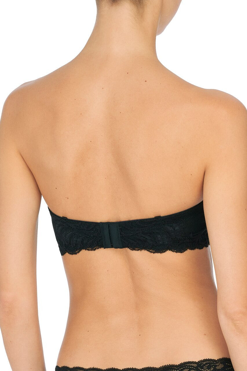 Buy Feathers Strapless Bra in Black Online Black