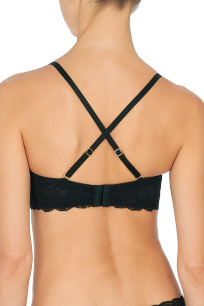 Buy Feathers Strapless Bra in Black Online Black