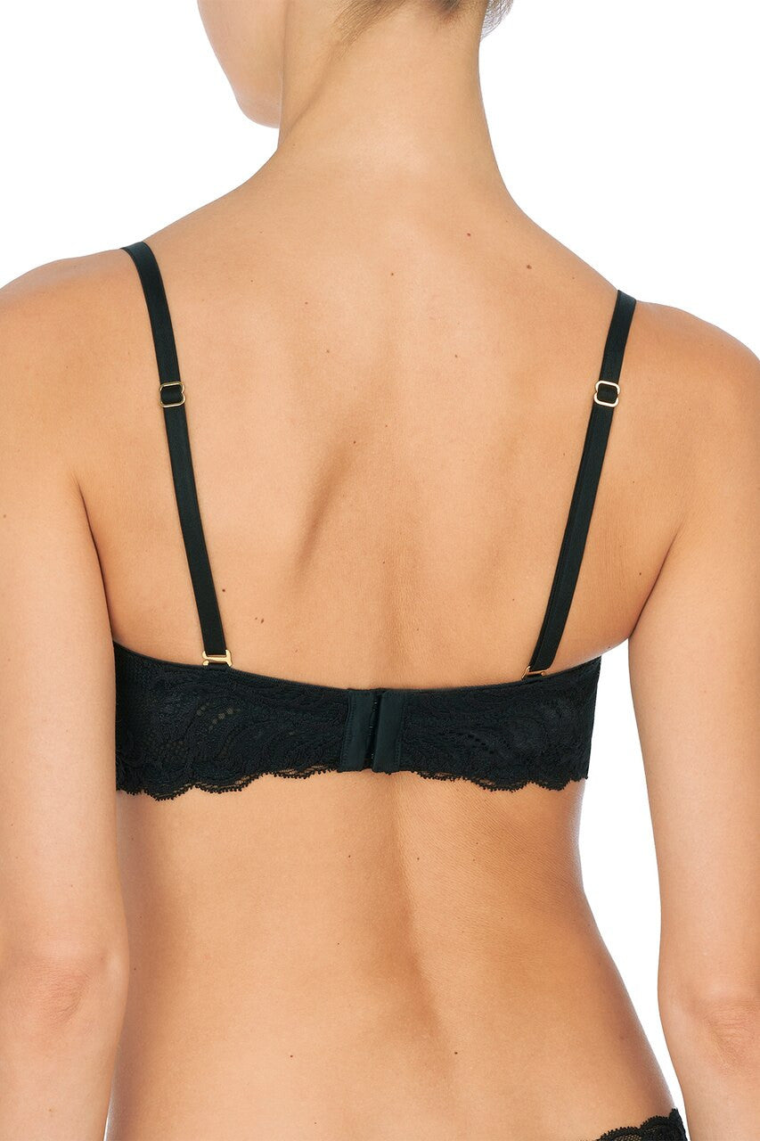 Buy Feathers Strapless Bra in Black Online Black