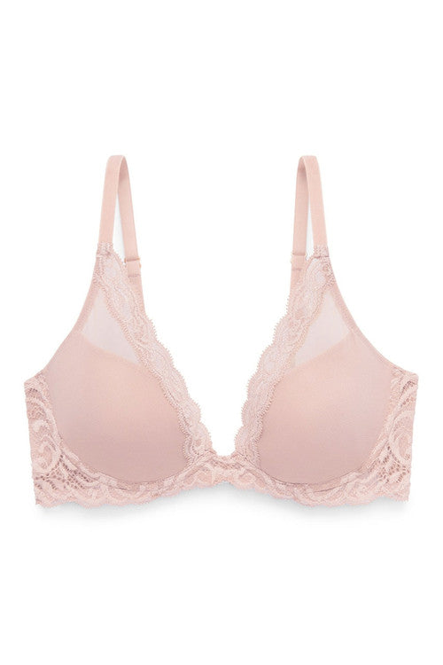 Buy Feathers Plunge T-Shirt Bra in Seashell Online Seashell
