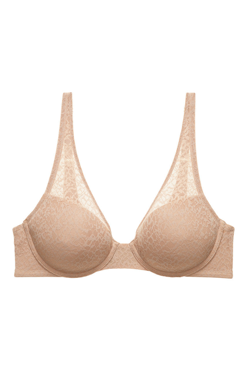 Buy Pretty Smooth Full Fit Contour Underwire Bra in Buff Online Buff