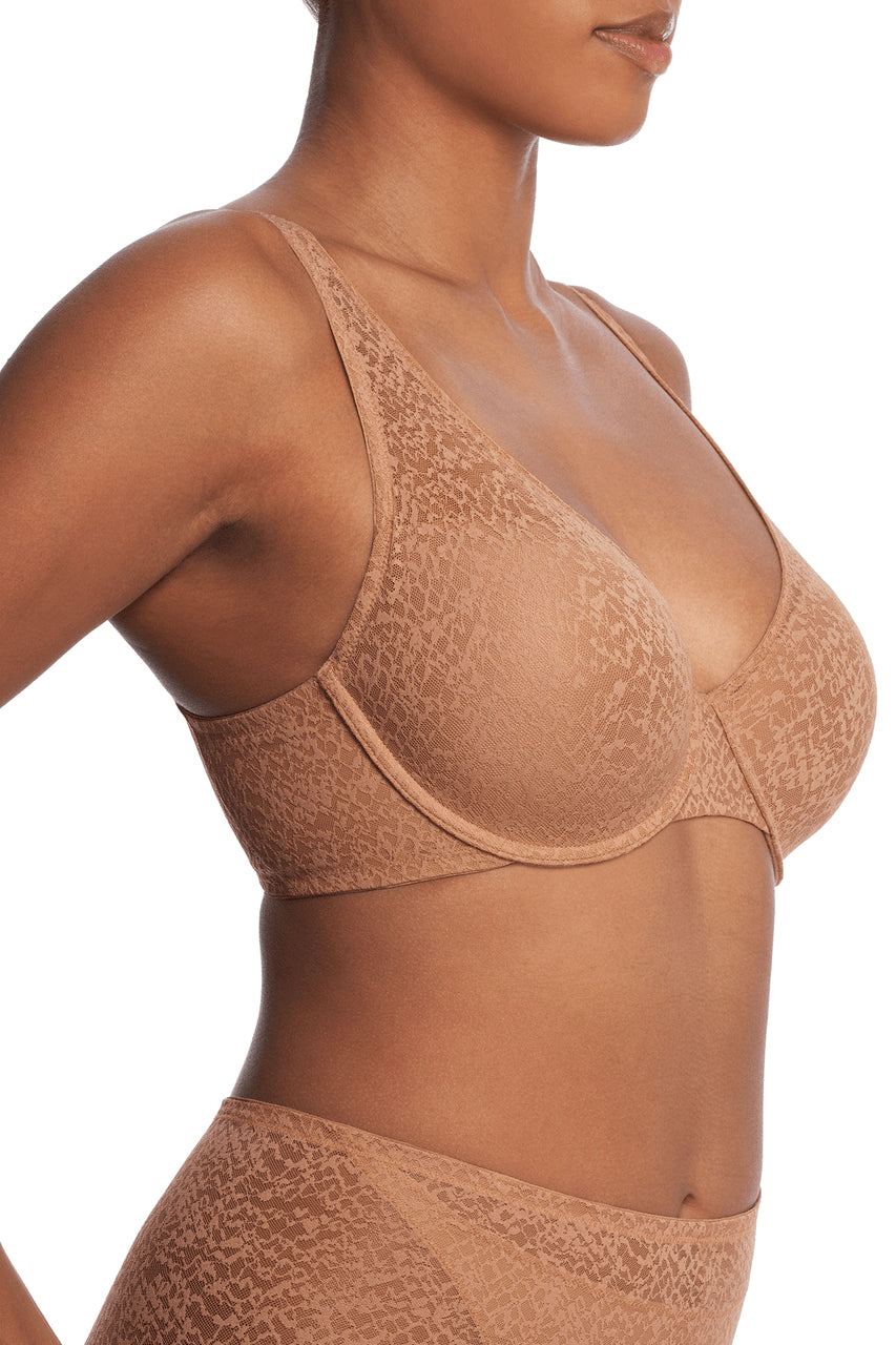 Buy Pretty Smooth Full Fit Contour Underwire Bra in Buff Online Buff