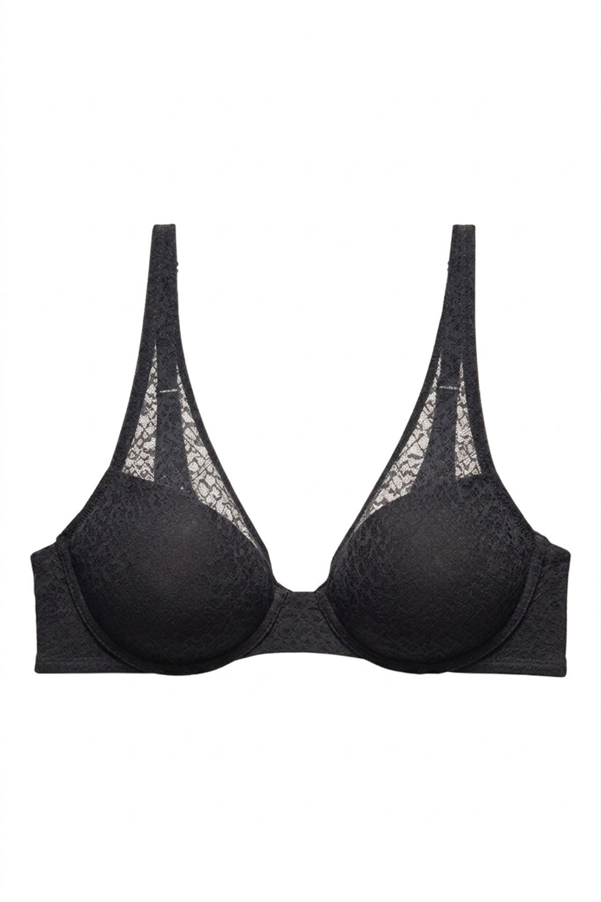Buy Pretty Smooth Full Fit Contour Underwire Bra in Black Online Black