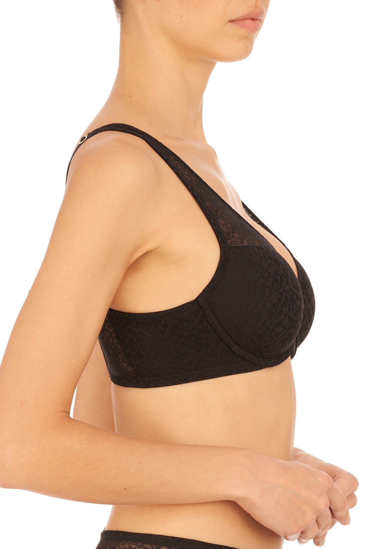Buy Pretty Smooth Full Fit Contour Underwire Bra in Black Online Black