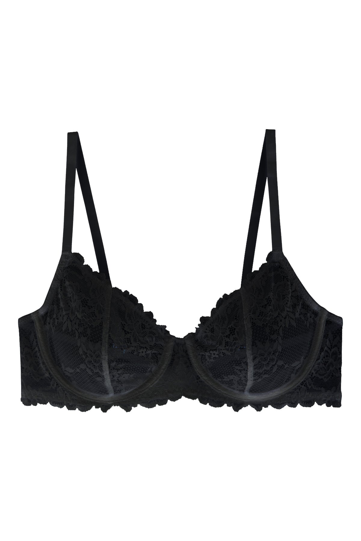 Buy Heavenly Convertible Balconette Underwire Bra in Black Online Black