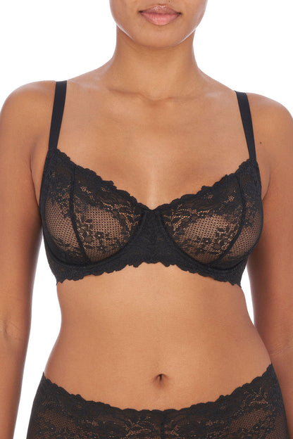 Buy Heavenly Convertible Balconette Underwire Bra in Black Online Black