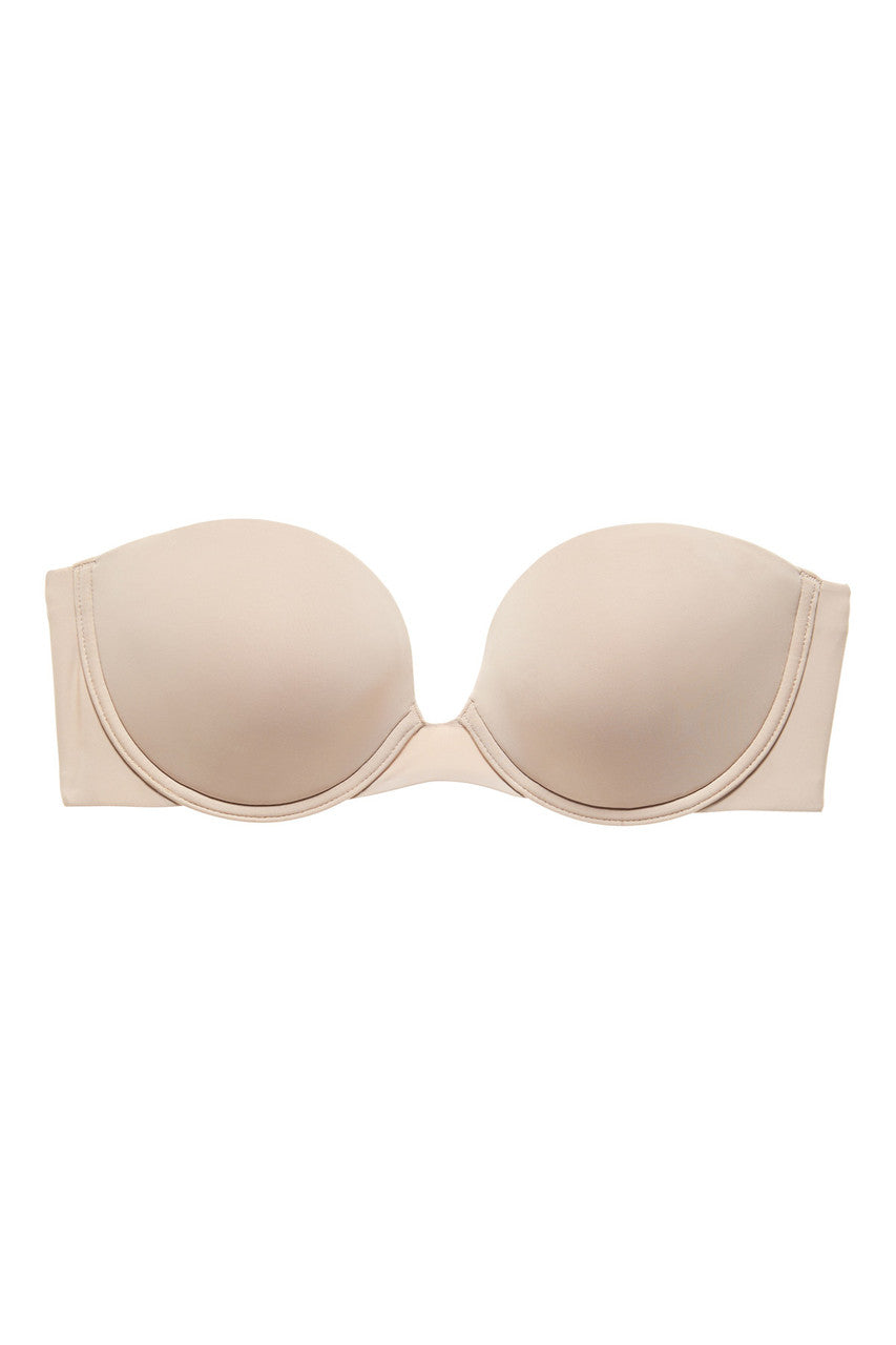 Buy Minimal Strapless Bra in Cafe Online Cafe