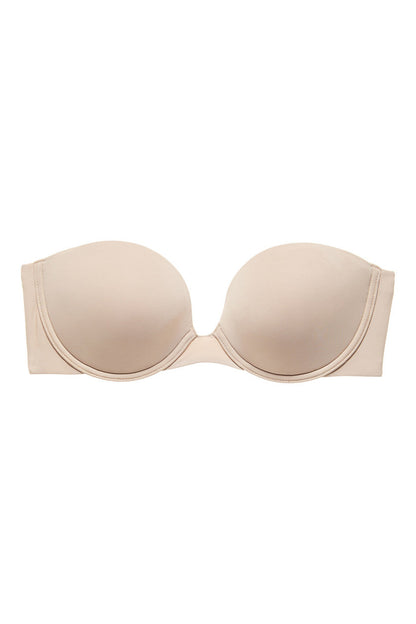 Buy Minimal Strapless Bra in Cafe Online Cafe