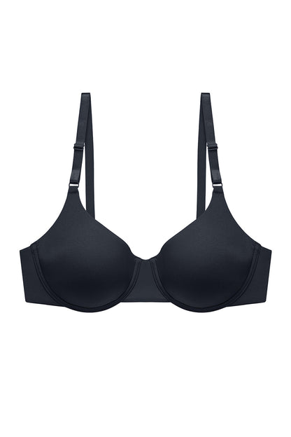 Liquid Full Fit Contour Underwire Bra Storm Cloud