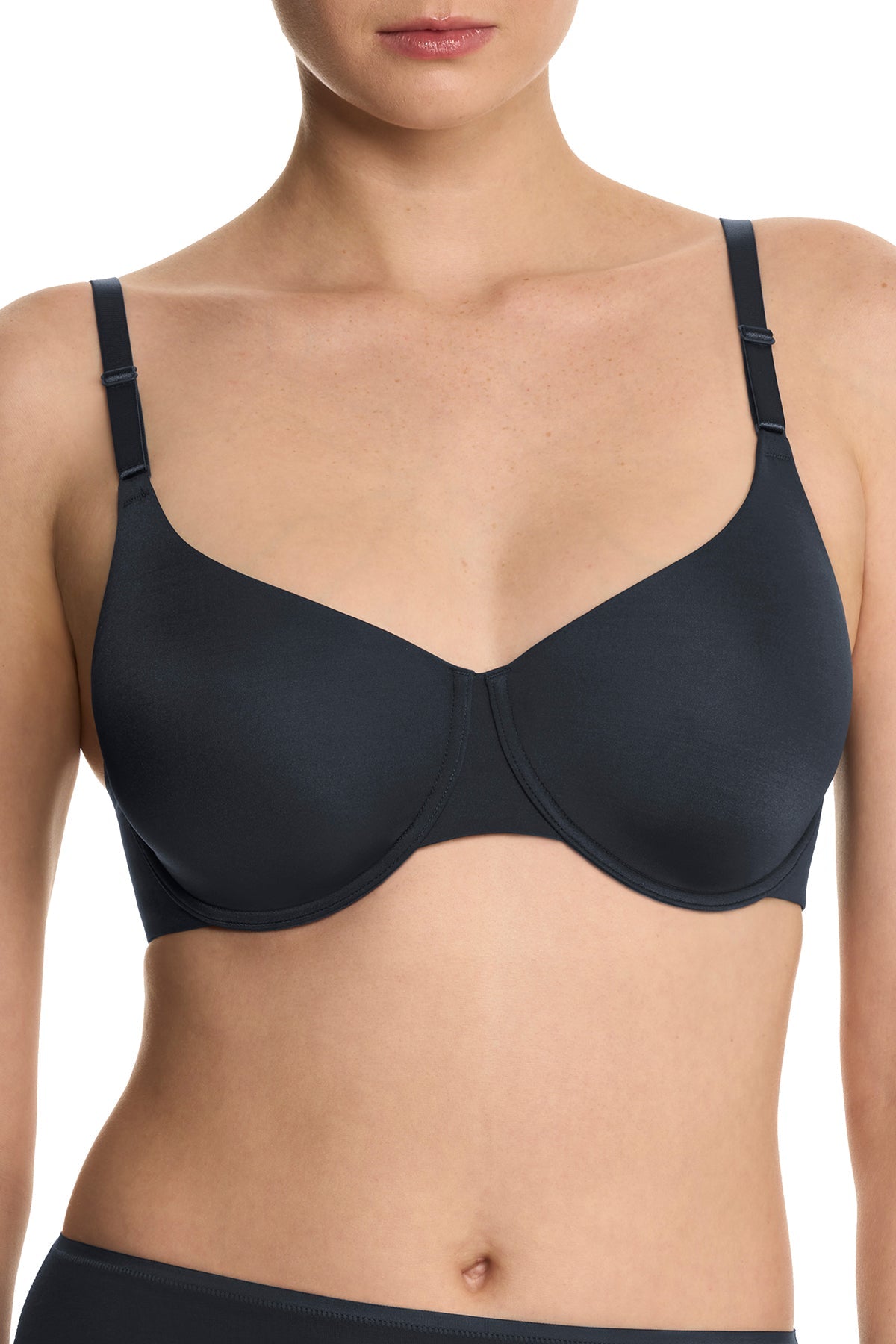 Liquid Full Fit Contour Underwire Bra Storm Cloud