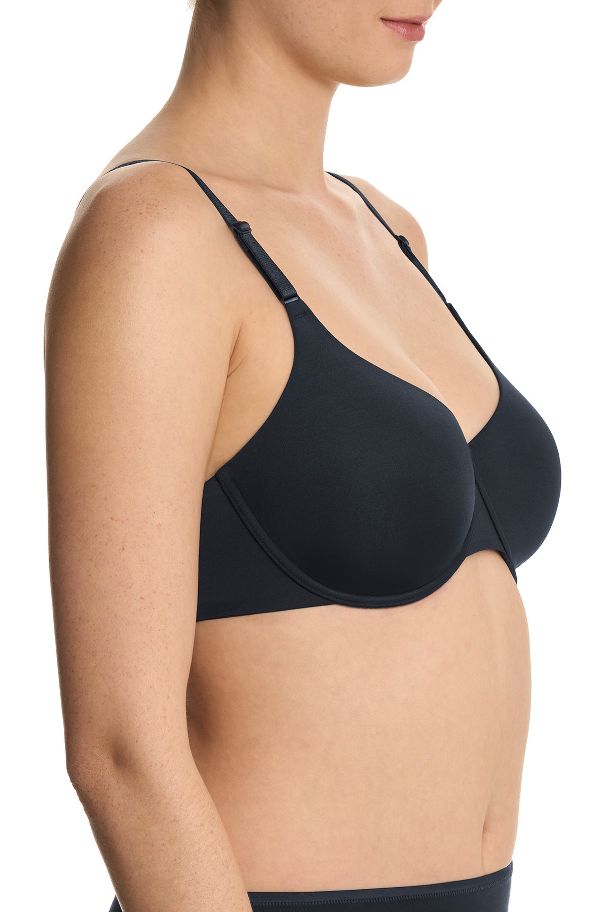 Liquid Full Fit Contour Underwire Bra Storm Cloud