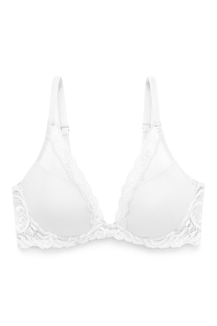 Buy Feathers Plunge T-Shirt Bra - in White Online White