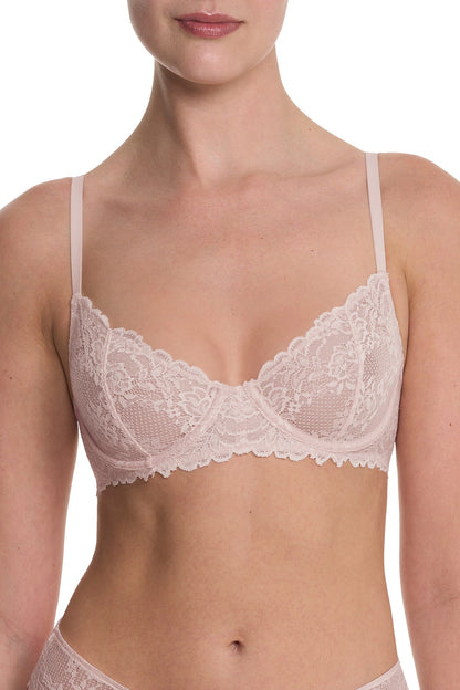 Heavenly Convertible Balconette Underwire Bra Ivory Rose