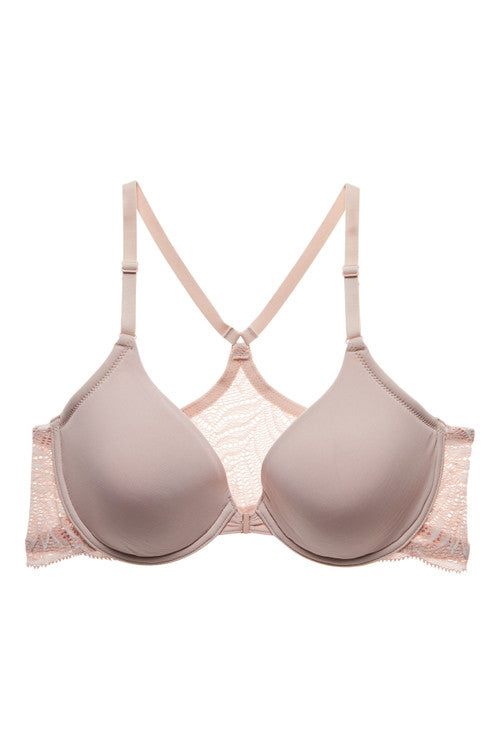 Buy Lush Front Close Contour Underwire Bra in Rose Beige/Warm White Online Rose Beige/Warm White