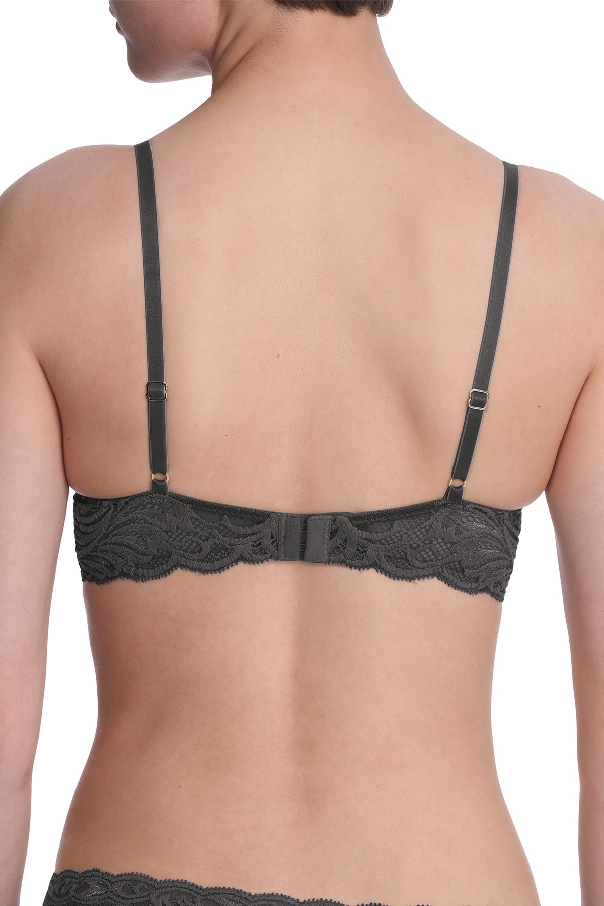 Buy Feathers Plunge T-Shirt Bra in Coal Online Coal