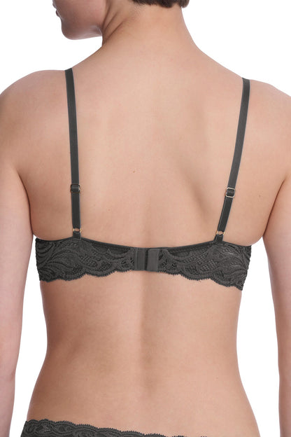 Buy Feathers Plunge T-Shirt Bra in Coal Online Coal