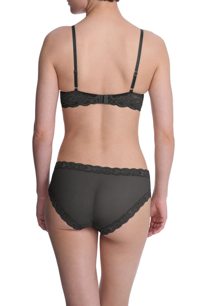 Buy Feathers Plunge T-Shirt Bra in Coal Online Coal