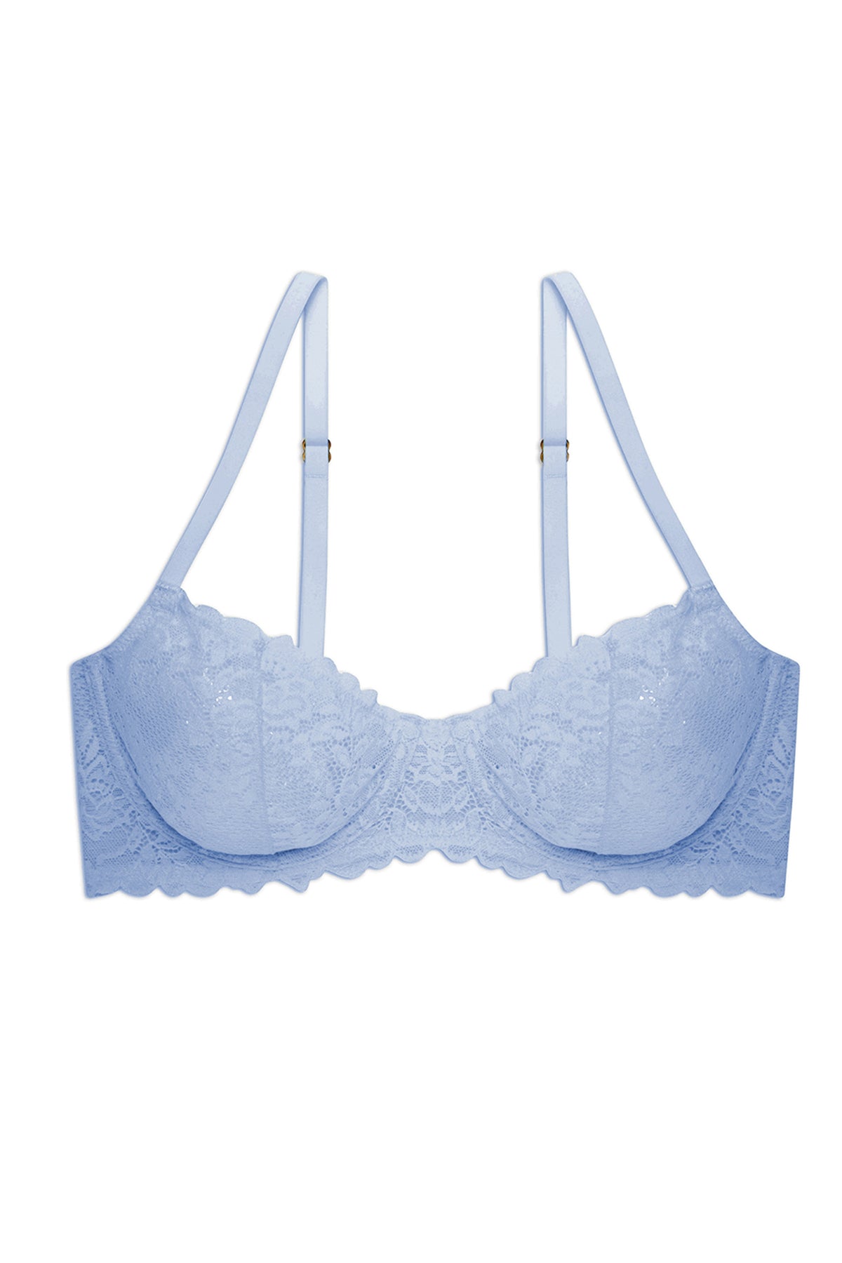 Heavenly Convertible Balconette Underwire Bra Blue Dream