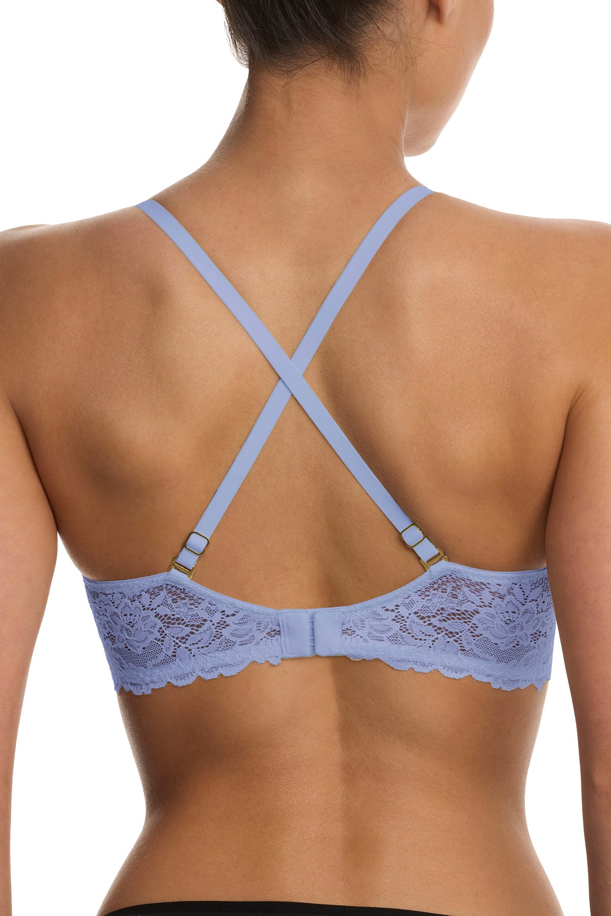 Heavenly Convertible Balconette Underwire Bra Blue Dream