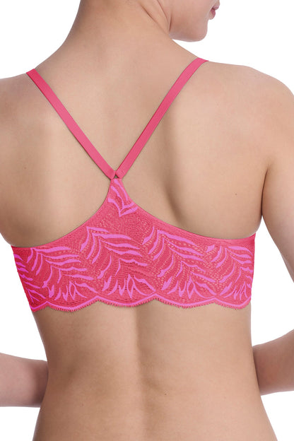Lush Front Close Contour Underwire Bra Fuchsia Rose/Pale Pansy