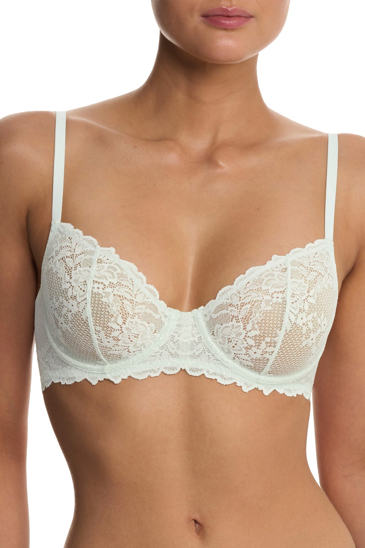 Heavenly Convertible Balconette Underwire Bra Iced Mint