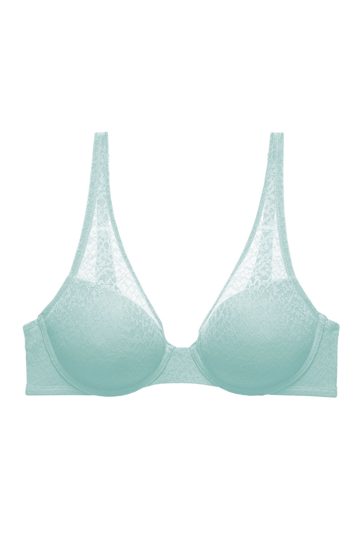 Pretty Smooth Full Fit Contour Underwire Bra Blue Meadow