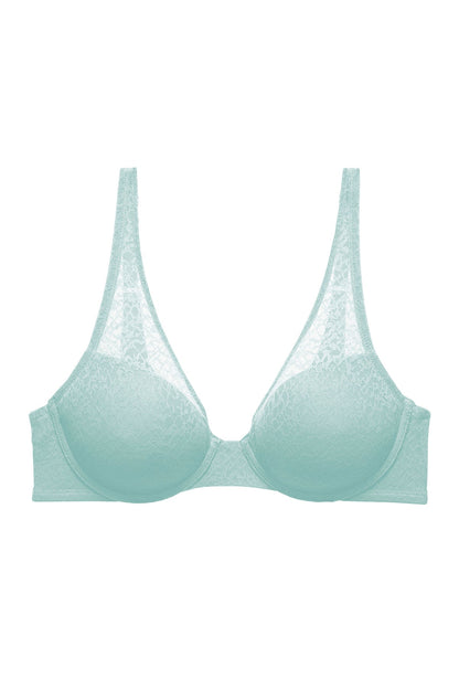 Pretty Smooth Full Fit Contour Underwire Bra Blue Meadow
