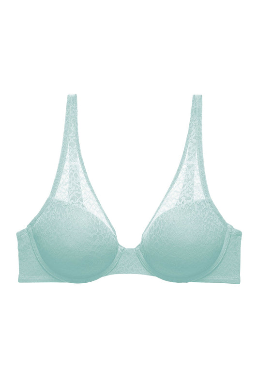 Pretty Smooth Full Fit Contour Underwire Bra Blue Meadow