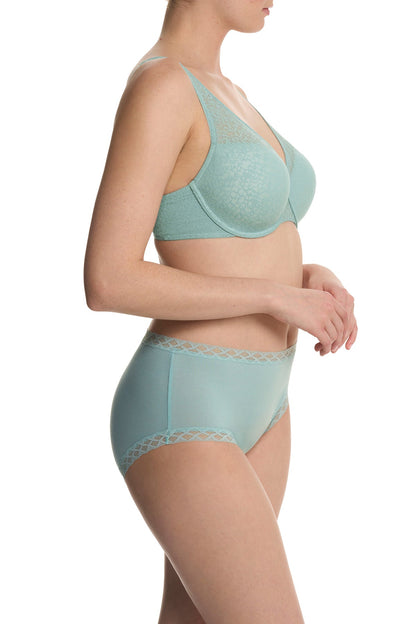 Pretty Smooth Full Fit Contour Underwire Bra Blue Meadow