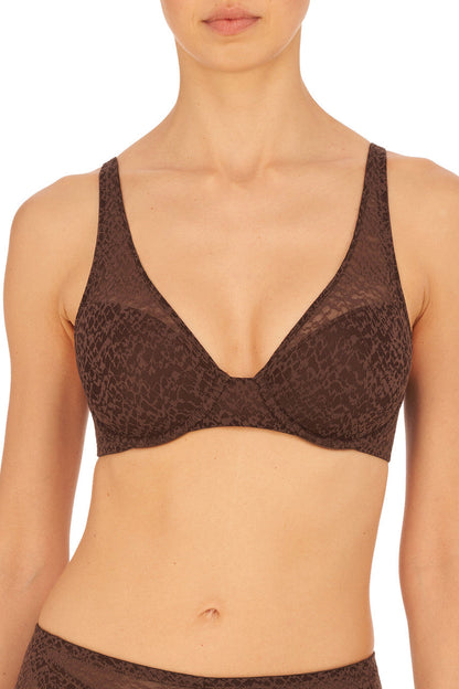 Buy Pretty Smooth Full Fit Contour Underwire Bra in Java Online Java