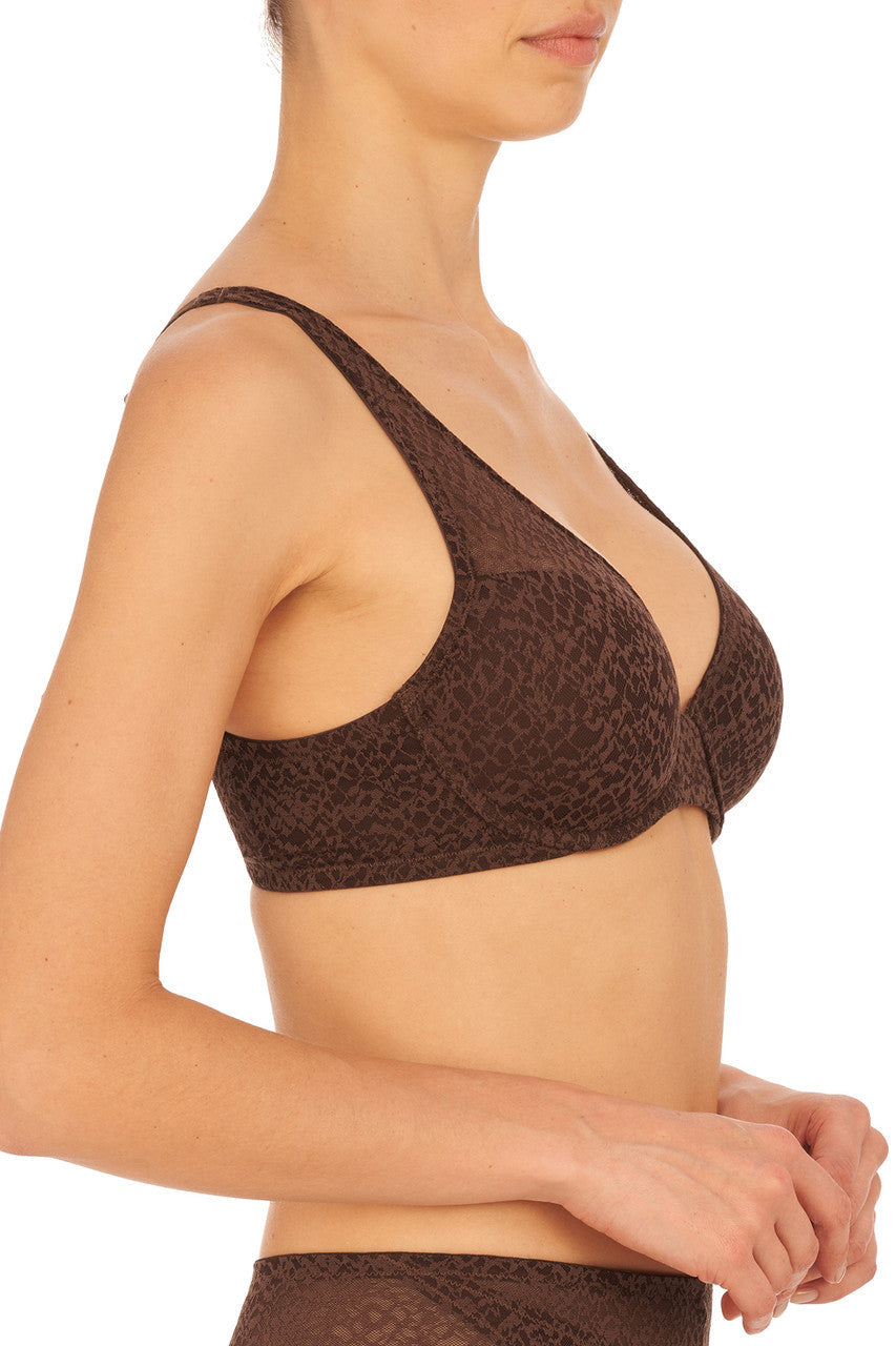 Buy Pretty Smooth Full Fit Contour Underwire Bra in Java Online Java