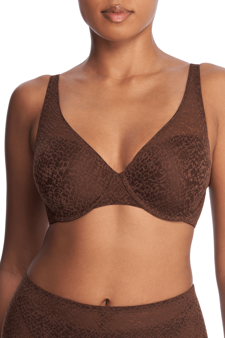 Buy Pretty Smooth Full Fit Contour Underwire Bra in Java Online Java