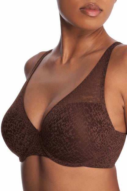 Buy Pretty Smooth Full Fit Contour Underwire Bra in Java Online Java