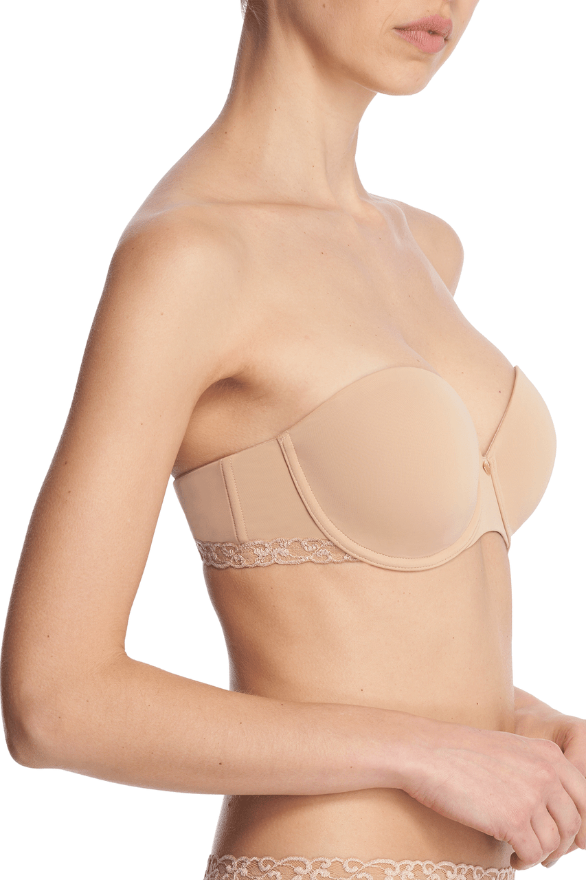 Buy Pure Luxe Strapless Contour Underwire Bra in Café Online Café