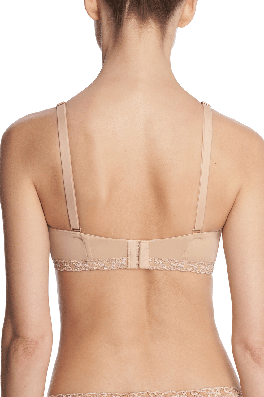 Buy Pure Luxe Strapless Contour Underwire Bra in Café Online Café
