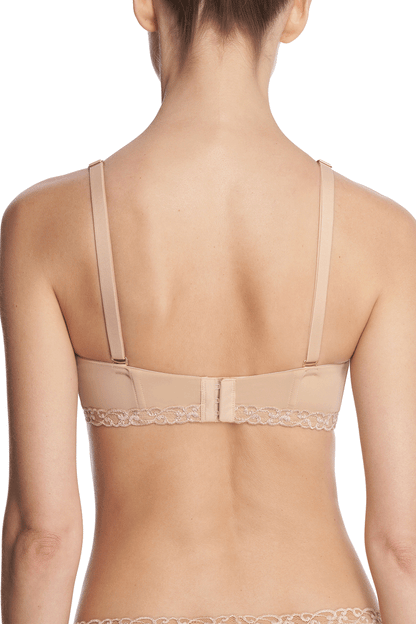 Buy Pure Luxe Strapless Contour Underwire Bra in Café Online Café