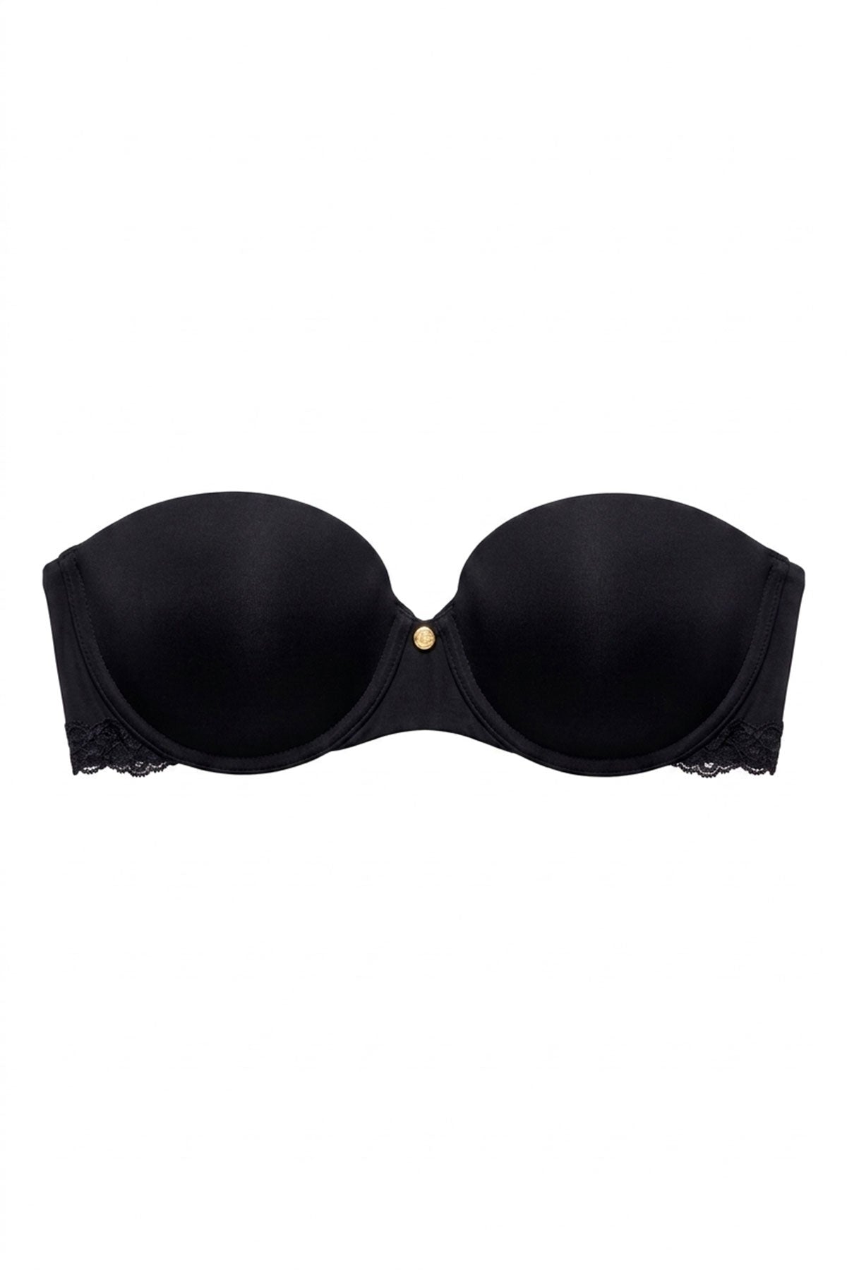 Buy Pure Luxe Strapless Contour Underwire Bra in Black Combo Online Black Combo