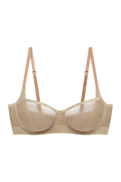 True Zen Balconette Underwire Bra Buff