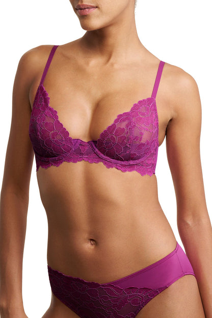 Peony Unlined Underwire Bra Mad Magenta