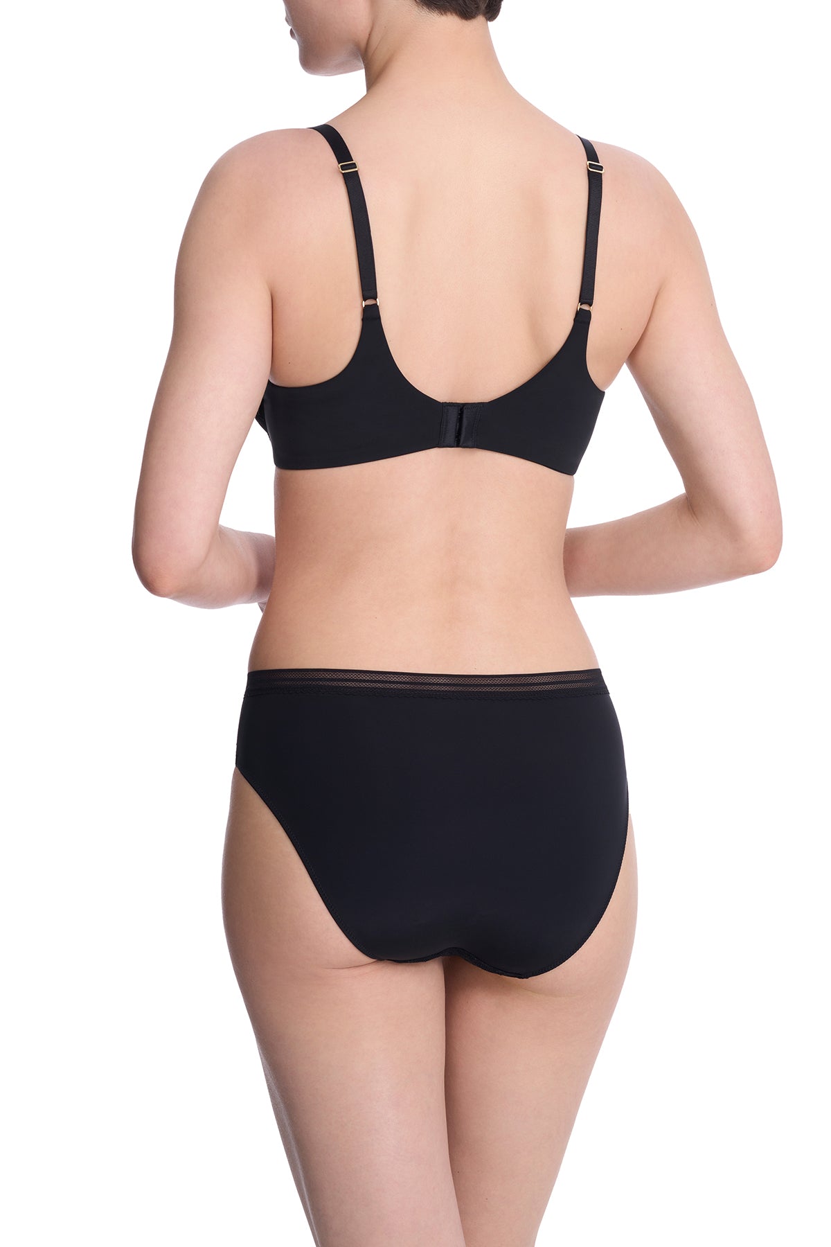 Love Lace Underwire Bra Black