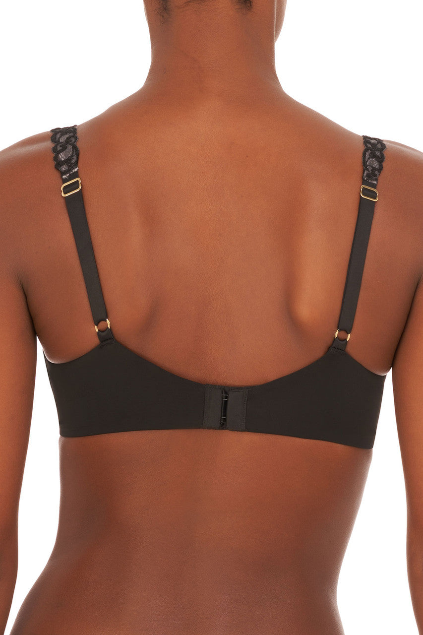 Buy Pure Luxe Push-Up Underwire Bra in Black Online Black