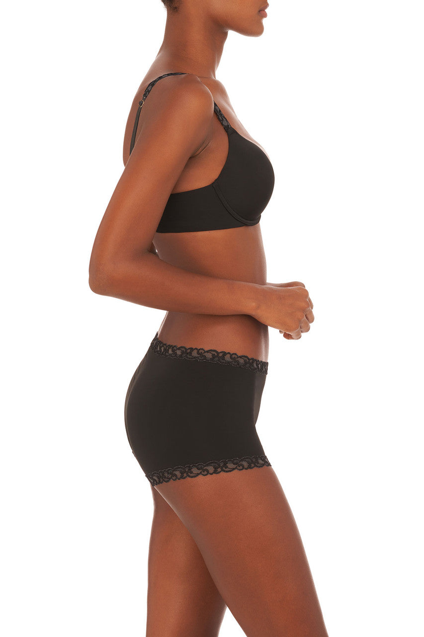 Buy Pure Luxe Push-Up Underwire Bra in Black Online Black