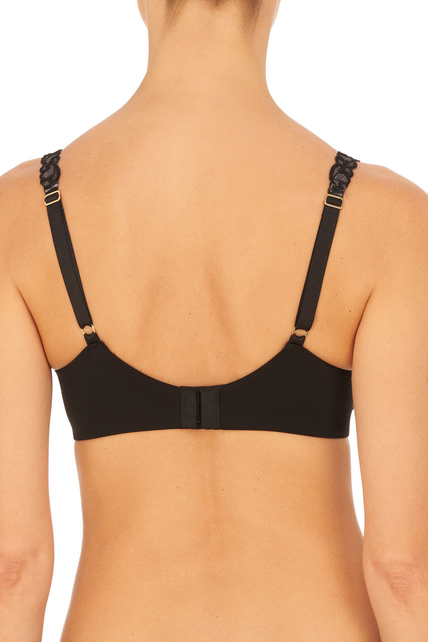 Buy Pure Luxe Push-Up Underwire Bra in Black Online Black