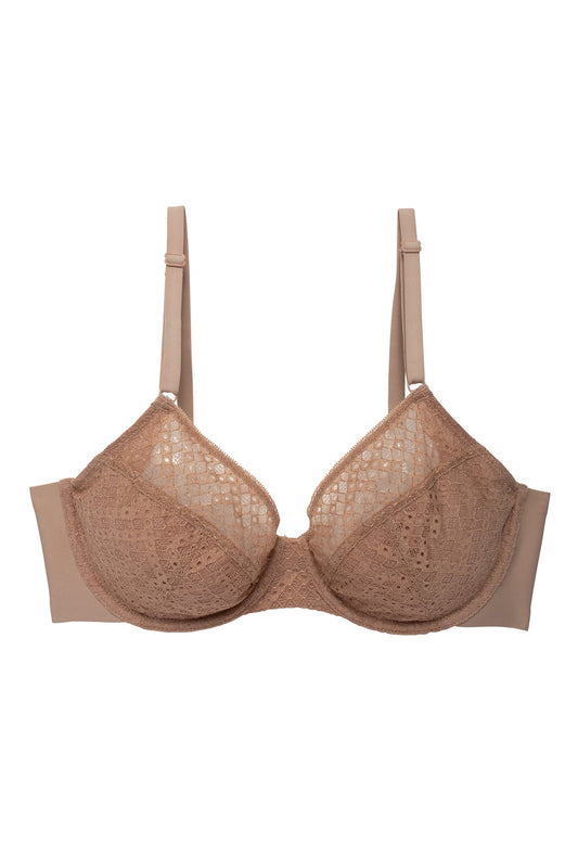 Harmony Smooth Back Underwire Bra Buff