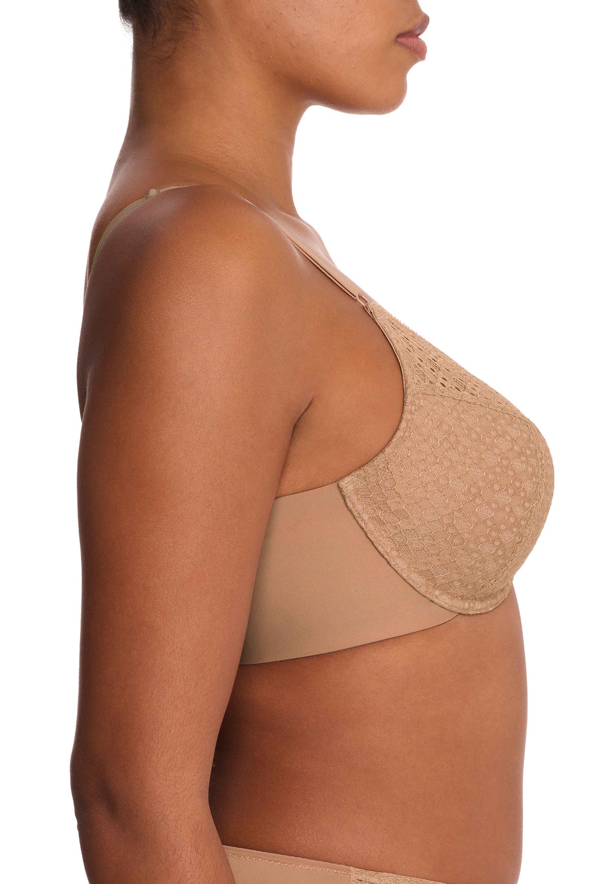 Harmony Smooth Back Underwire Bra Buff