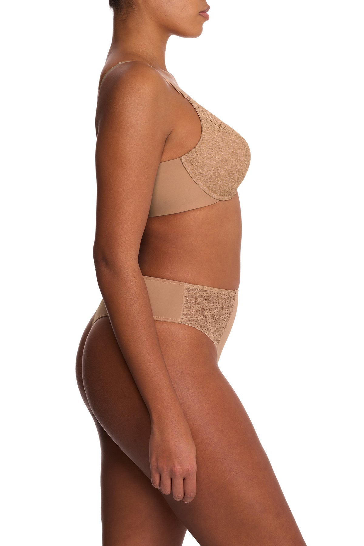 Harmony Smooth Back Underwire Bra Buff