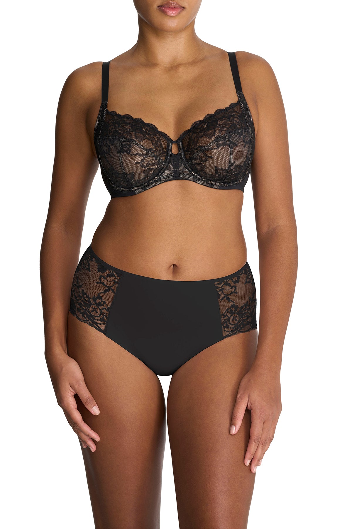 Buy Statement Full Fit Bra in Black/Cafe Online Black/Cafe