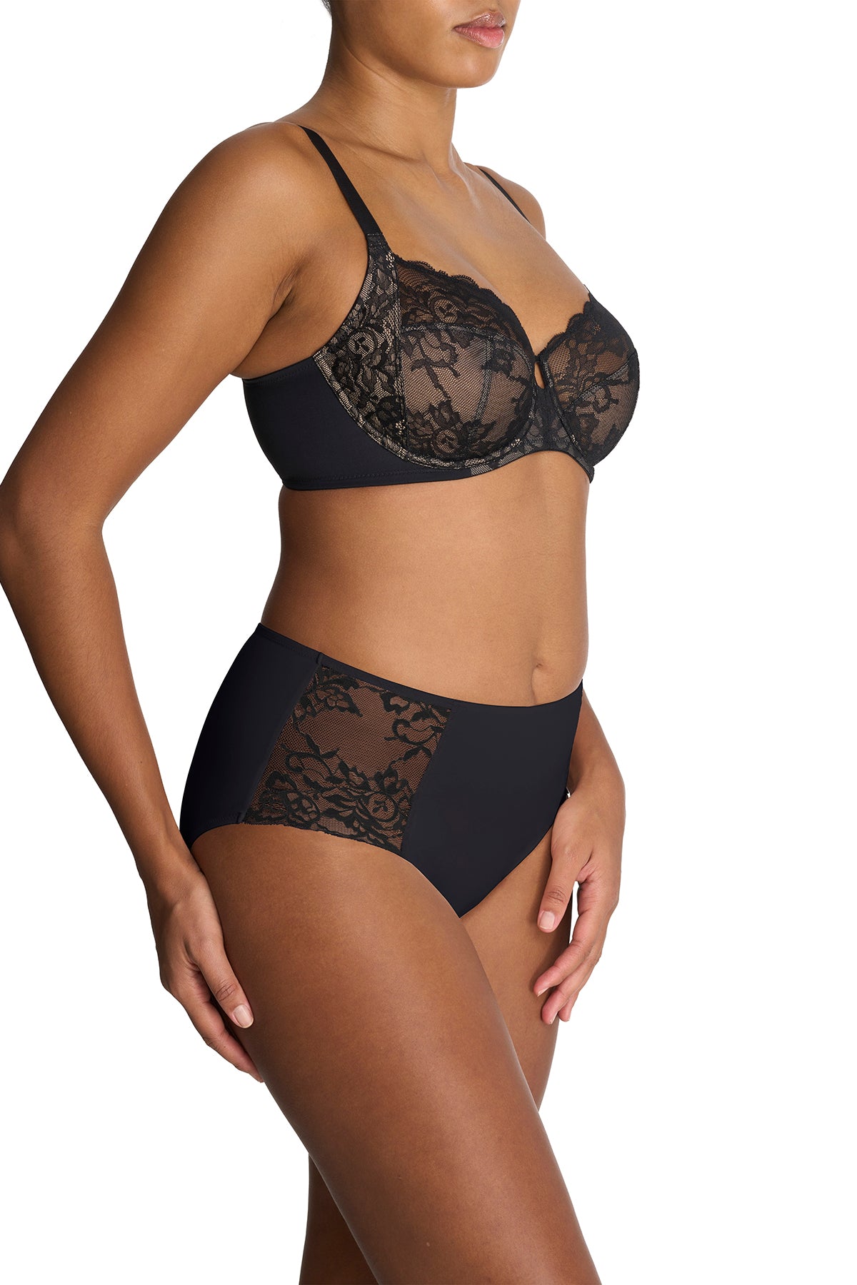 Buy Statement Full Fit Bra in Black/Cafe Online Black/Cafe