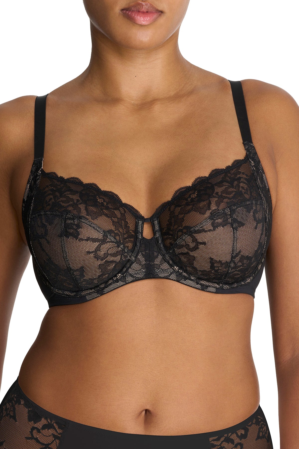 Buy Statement Full Fit Bra in Black/Cafe Online Black/Cafe