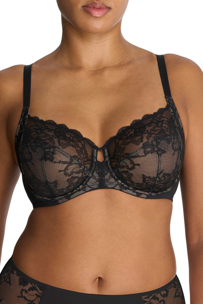 Buy Statement Full Fit Bra in Black/Cafe Online Black/Cafe